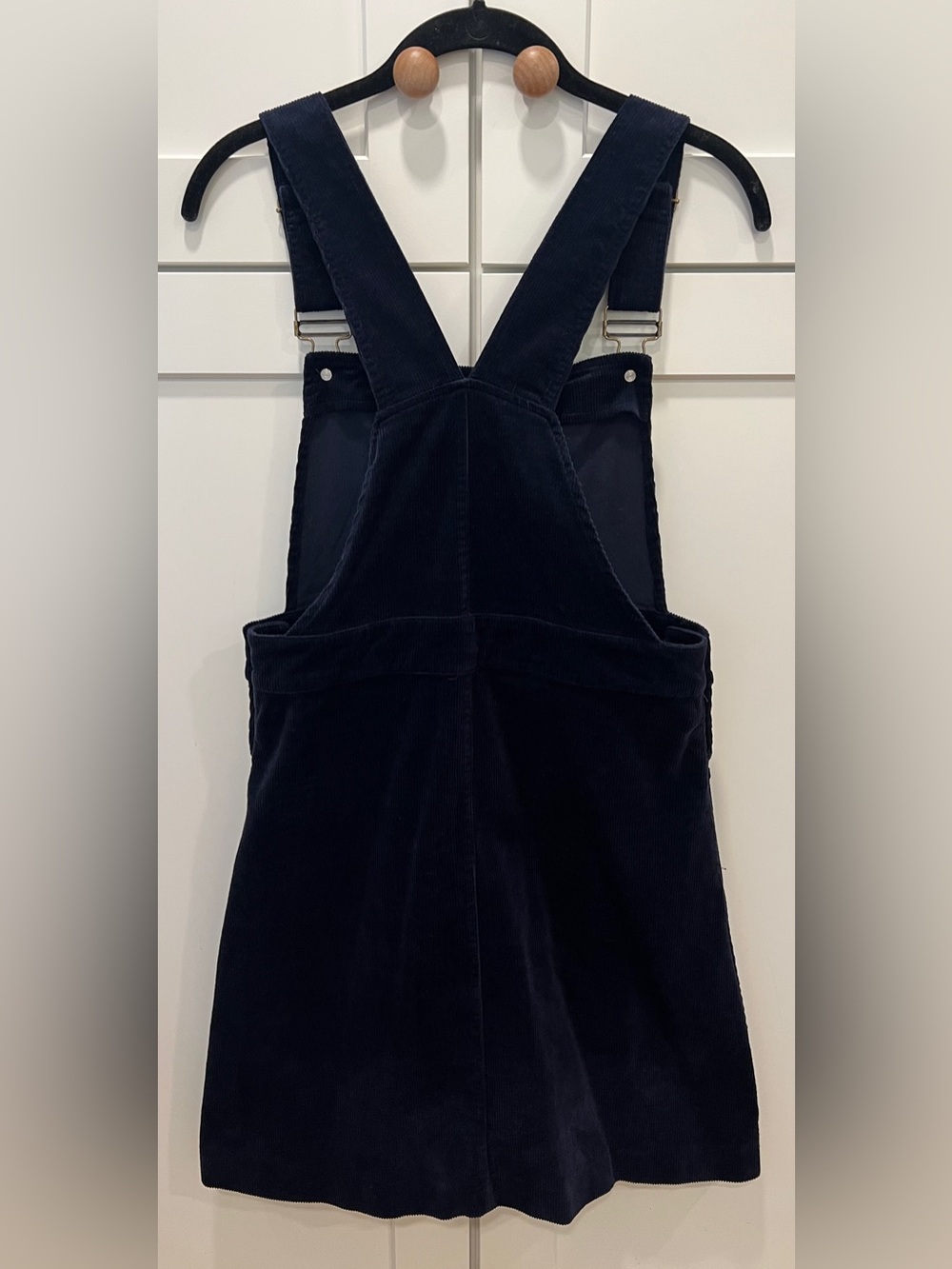 KIEL JAMES PATRICK CORDUROY OVERALLS JUMPER DRESS, SIZE S. - Picture 7 of 12